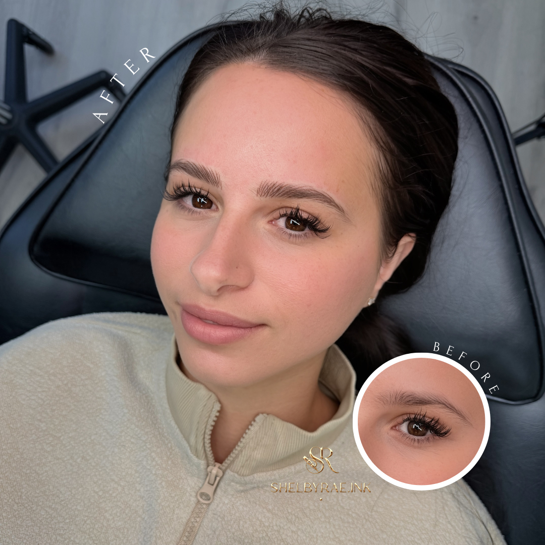 “Transform your brows with Nano Brows at Shelbyrae.INK in Rocklin, CA. Perfect hair strokes and natural-looking results for every client!”